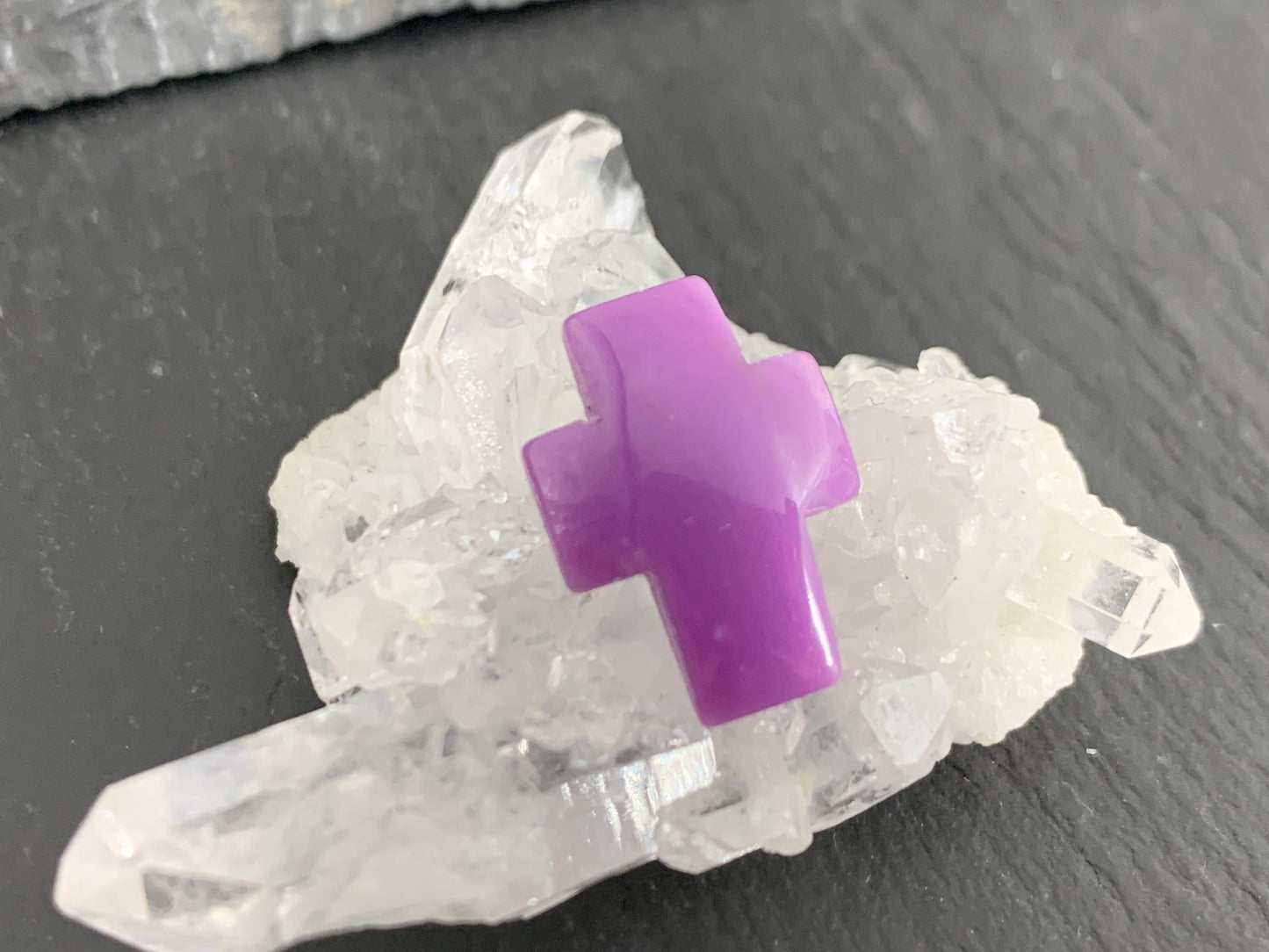 Phosphosiderite cross 12x16mm cabochon - Calibrated cabochons