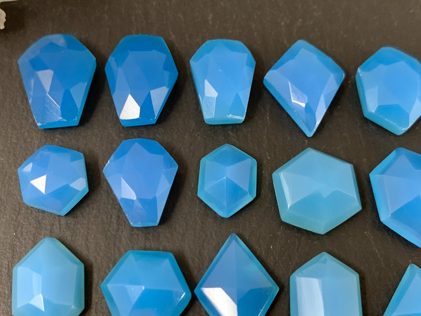 Blue Chalcedony cabochon