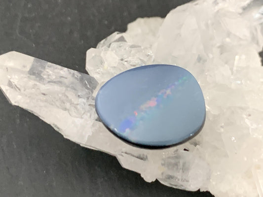 Australian Opal doublet 11x14x3mm cabochon