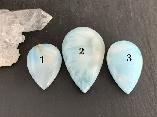 Larimar cabochon
