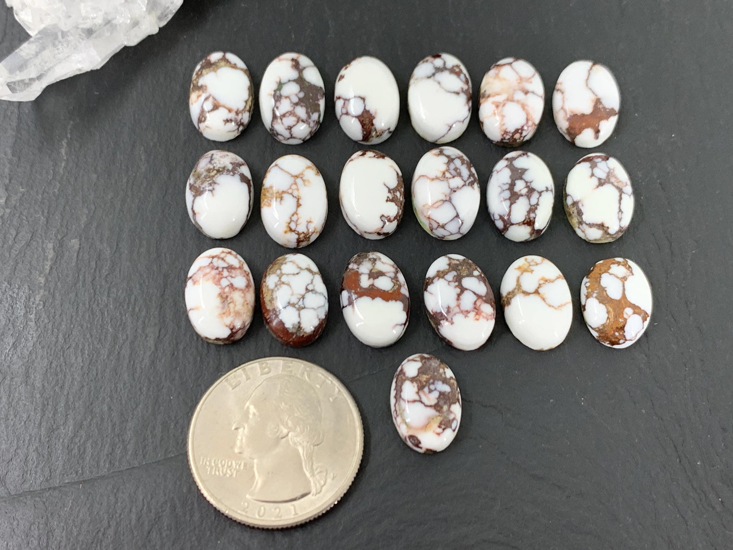 Wild Horse Jasper oval 10x14mm cabochon