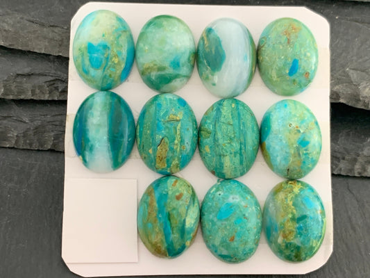 Opaline oval 15x20mm cabochon - Calibrated cabochons