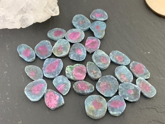 Watermelon Ruby 8mm long slice
