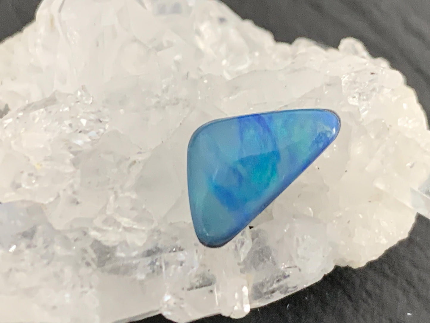 Australian Opal Doublet 6x12x4mm cabochon