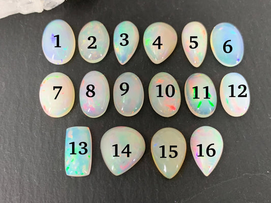 Ethiopian Opal 11mm long cabochon