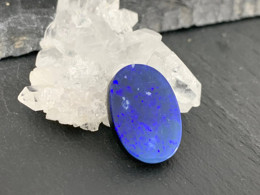 Australian Opal doublet 13x19x3.5mm cabochon