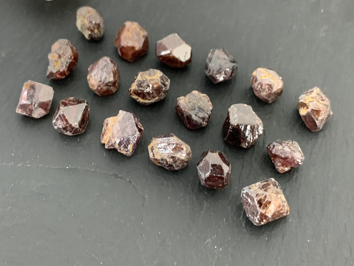 Raw Zircon from Tanzania 7-9mm long - select your piece