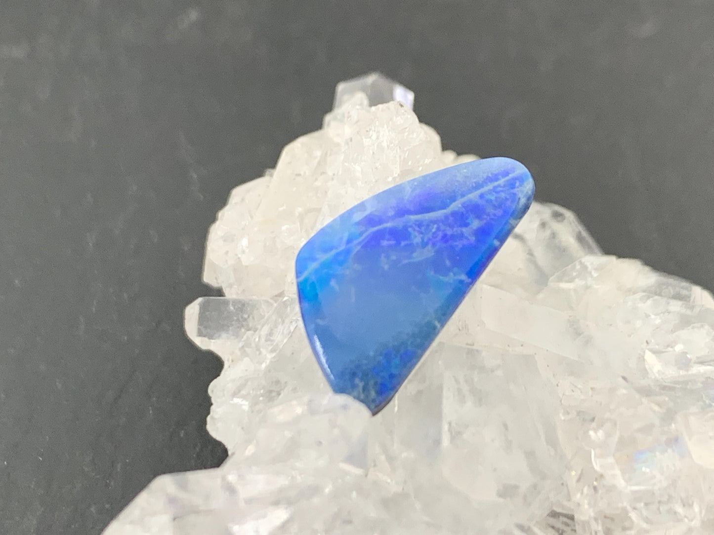 Australian Opal Doublet 4x14x4mm cabochon