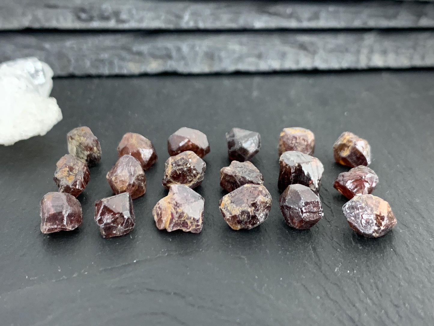 Raw Zircon from Tanzania 7-9mm long - select your piece