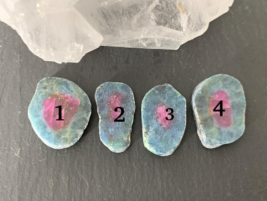Watermelon Ruby 18mm long slice