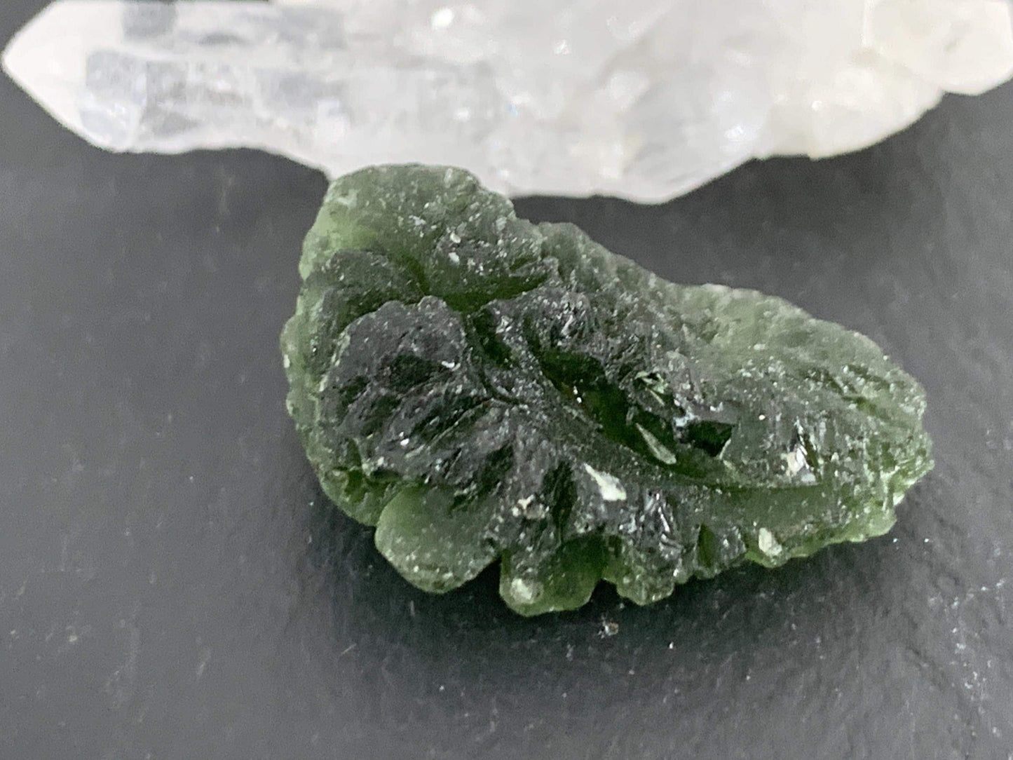 Moldavite Crystal: Natural Rough Stone (Czech Republic, 5.12g)