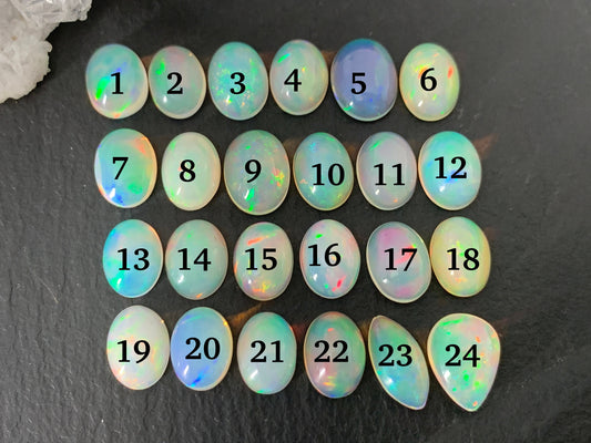 Ethiopian Opal 8-9mm cabochon