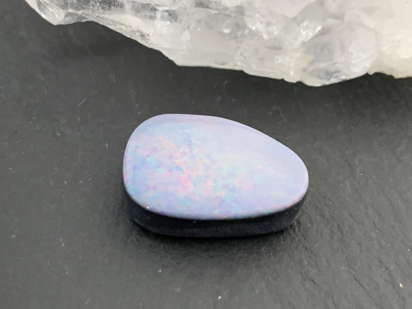 Australian Opal doublet 10x15x5mm cabochon