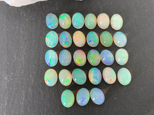 Ethiopian Opal 6x8mm cabochon