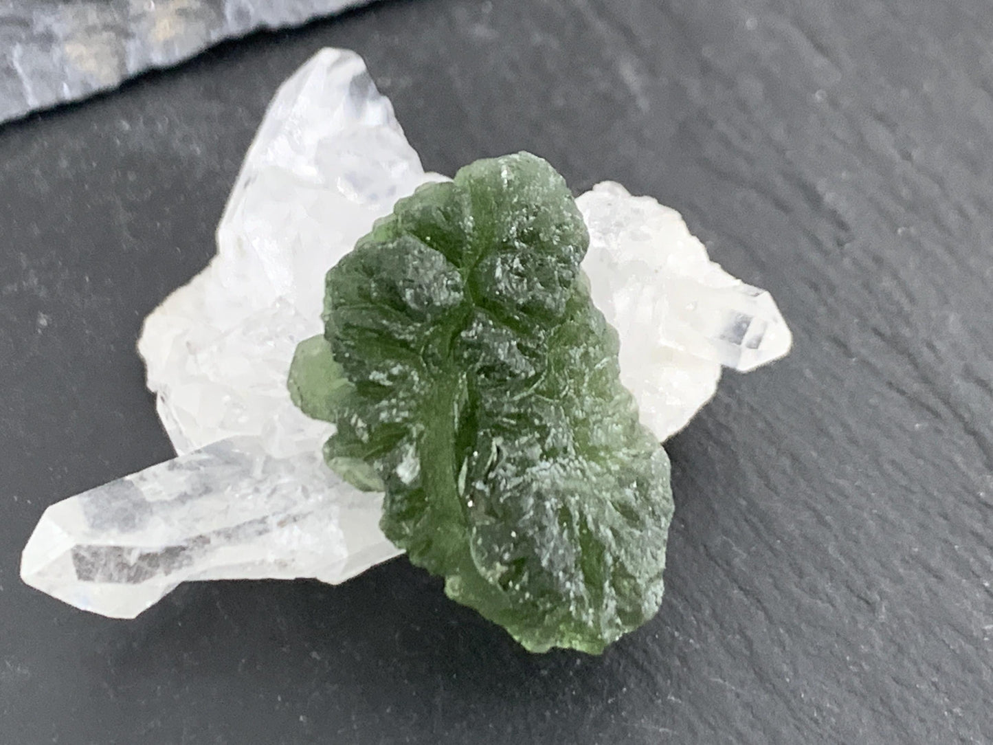 Moldavite Crystal: Natural Rough Stone (Czech Republic, 5.12g)
