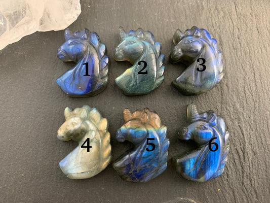 Labradorite Unicorn 18x24mm cabochon