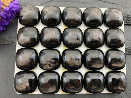 Hypersthenes Square 18mm cabochon