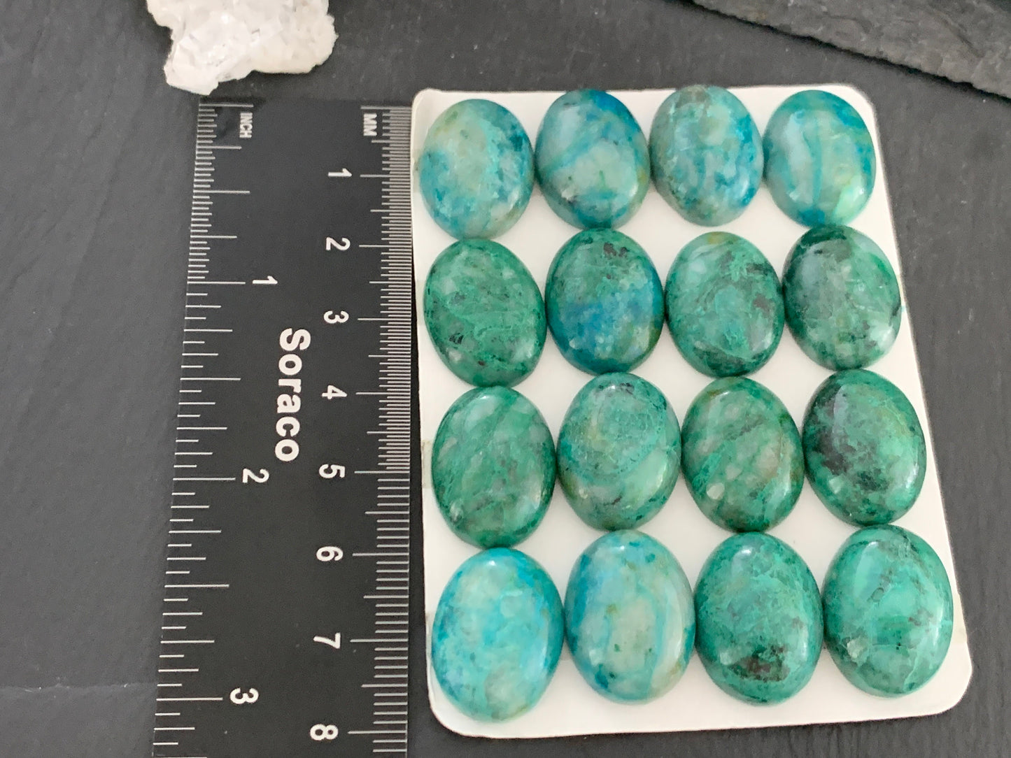 Opaline oval 15x20mm cabochon - Calibrated cabochons