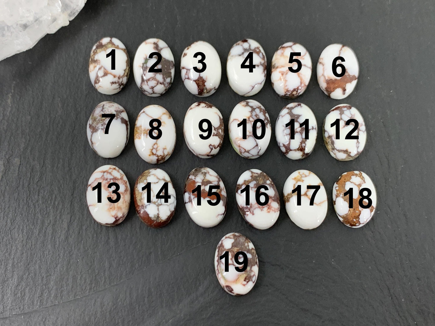 Wild Horse Jasper oval 10x14mm cabochon