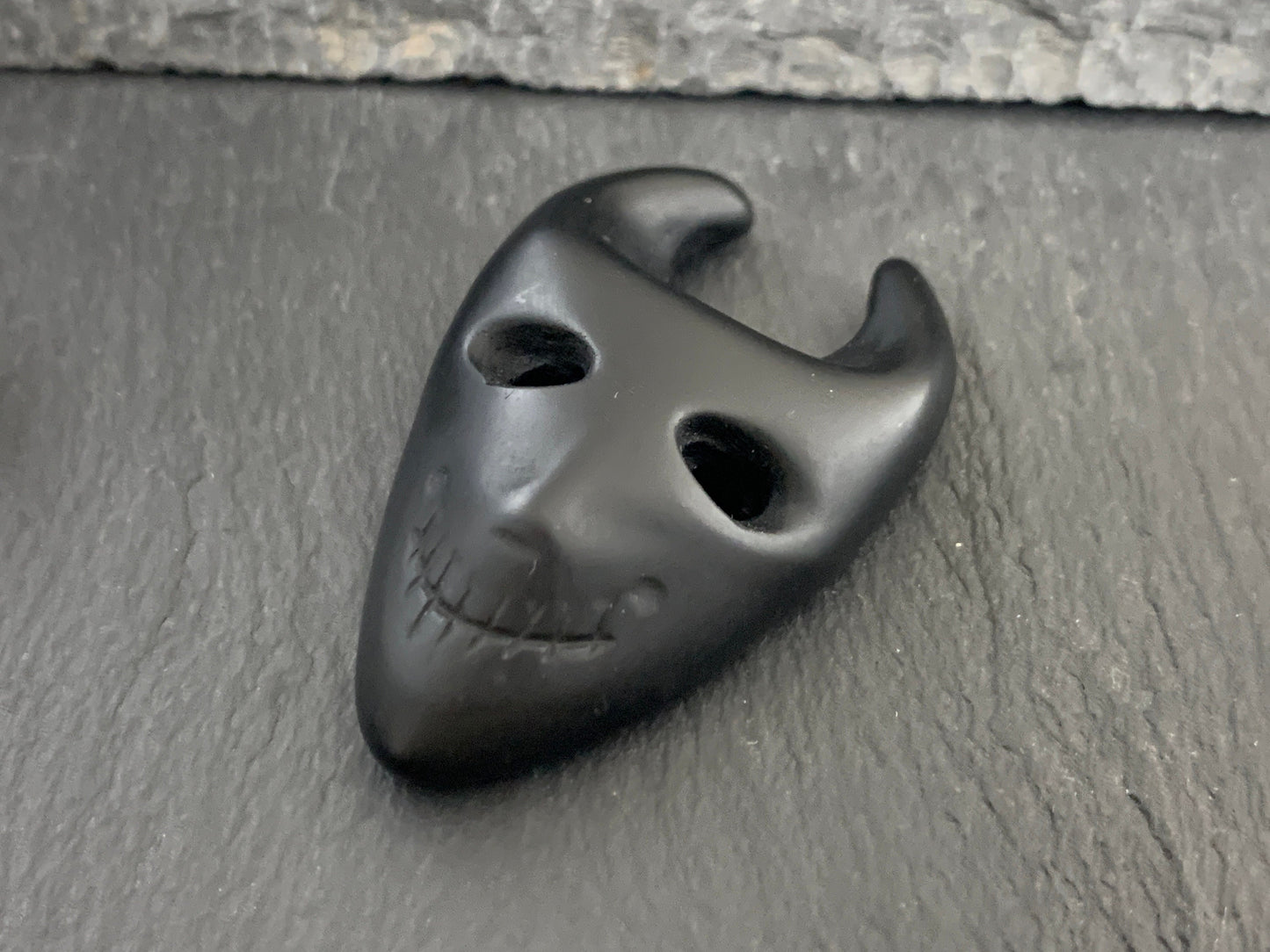 Obsidian Mask Cabochon