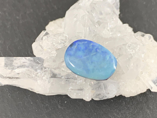 Australian Opal Doublet 8x12x5mm Free Form Cabochon - Natural Gemstone
