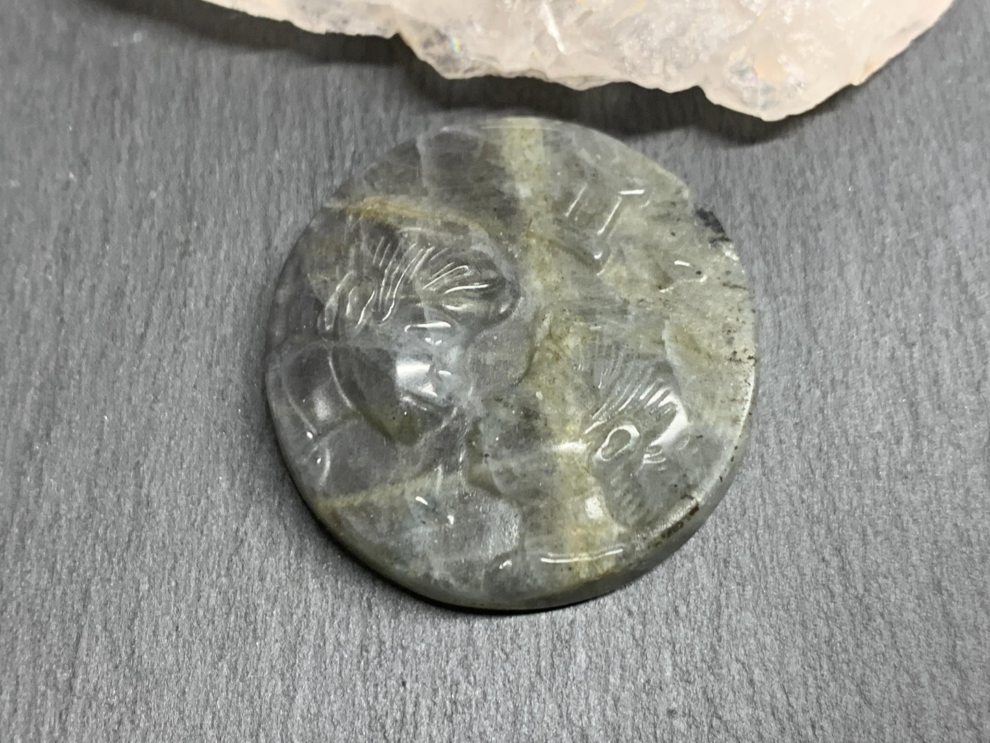 Gemini Purple Labradorite Zodiac Signs - Zodiac Constellations Carving