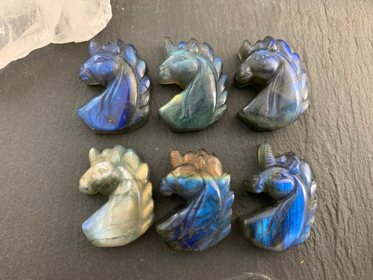 Labradorite Unicorn 18x24mm cabochon