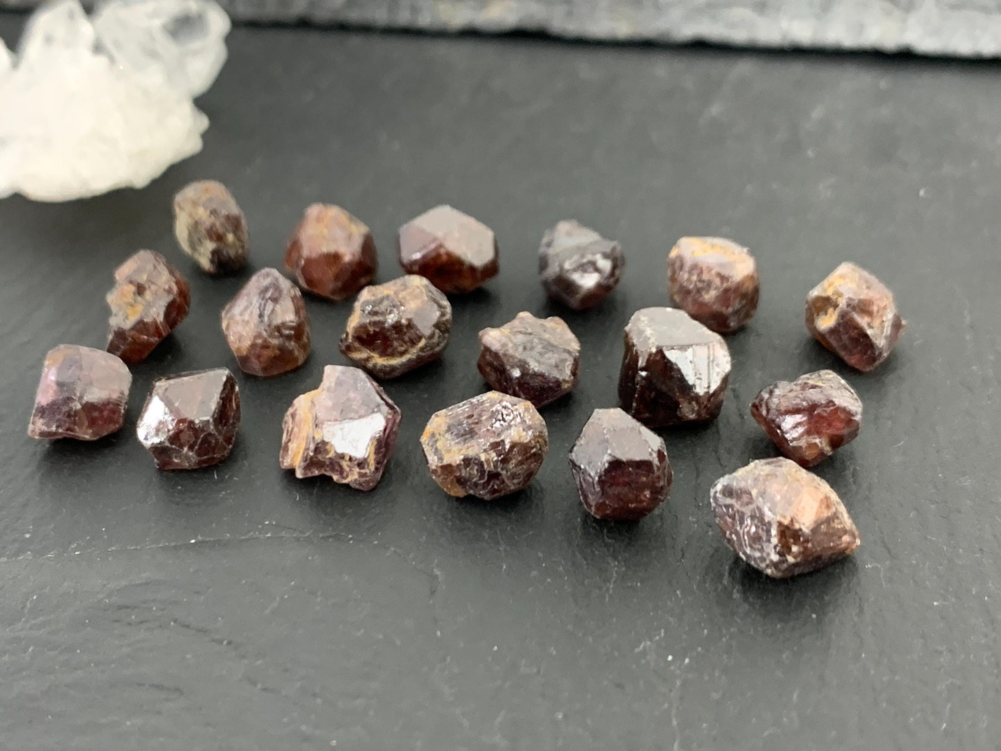 Raw Zircon from Tanzania 7-9mm long - select your piece