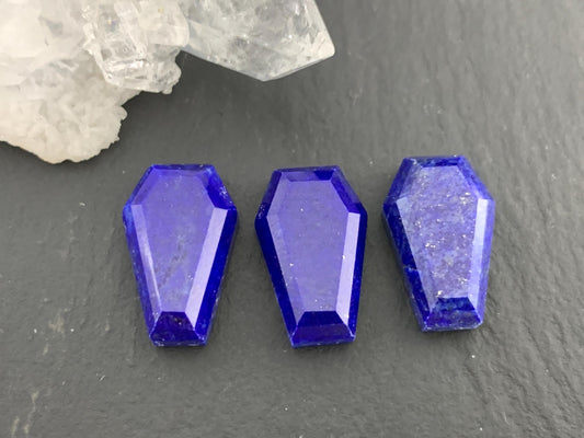 Lapis Lazuli coffin 10x16mm cabochon