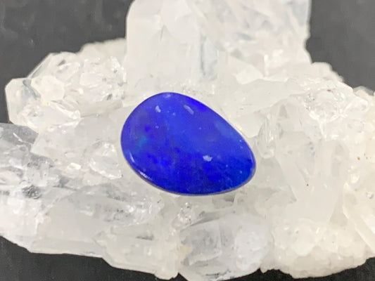 Australian Opal Doublet 7x10x4mm cabochon
