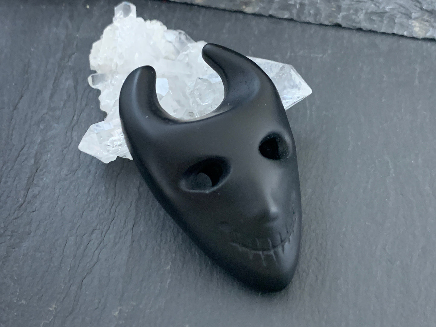 Obsidian Mask Cabochon
