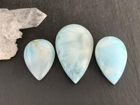 Larimar cabochon