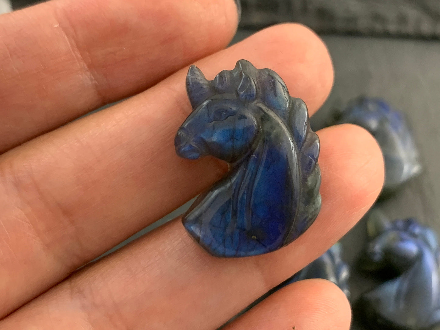 Labradorite Unicorn 18x24mm cabochon