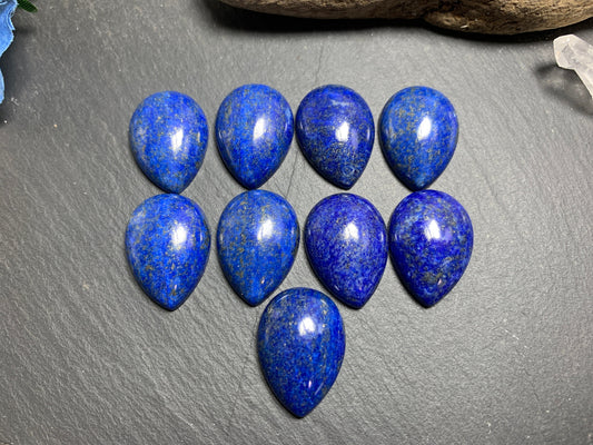 Lapis Lazuli pear 18x25mm cabochon