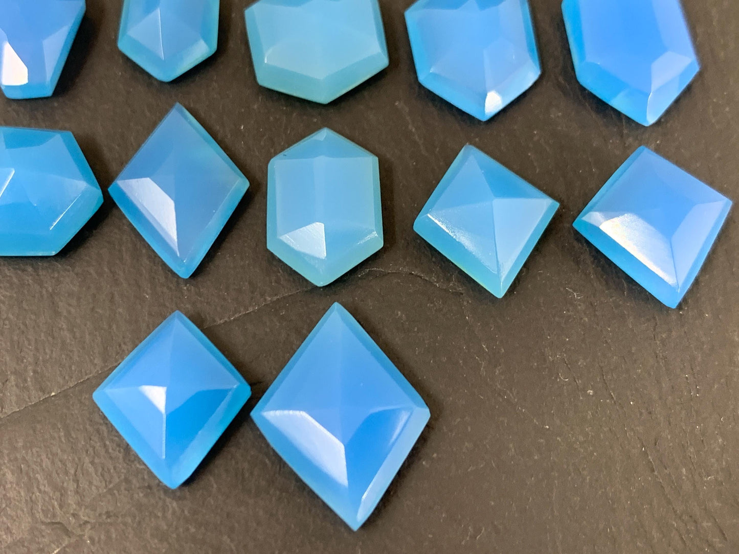 Blue Chalcedony cabochon