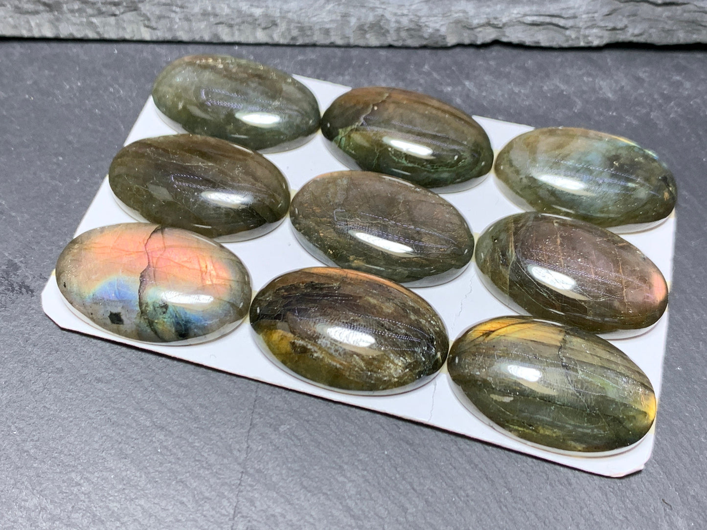 Labradorite oval 20x30mm Cabochon  - Calibrated Cabochons