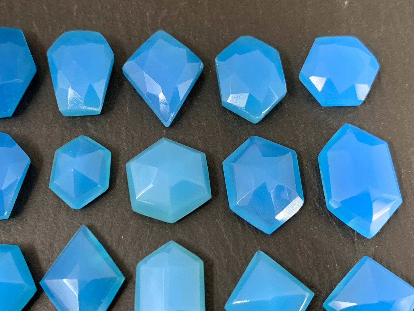 Blue Chalcedony cabochon