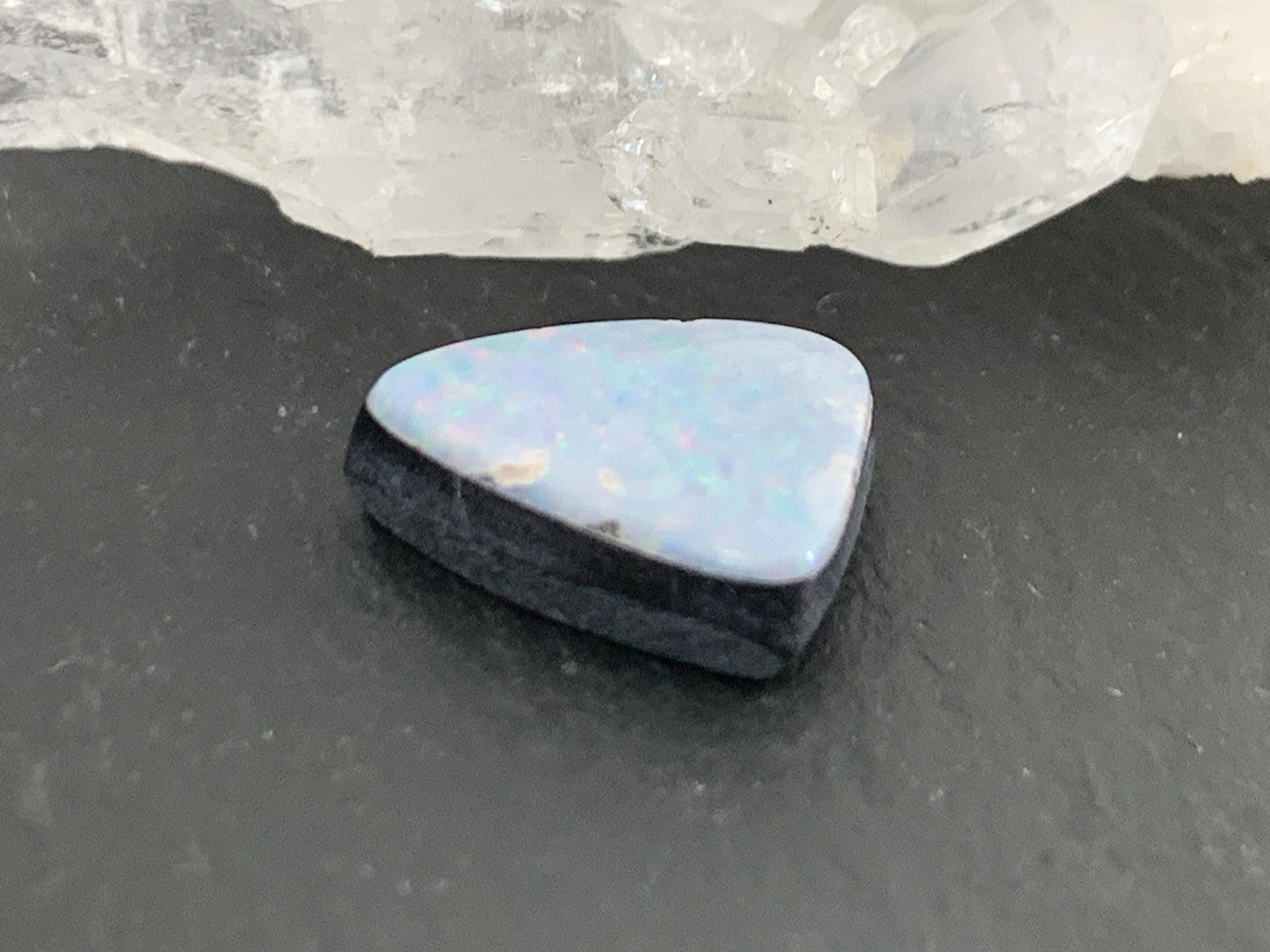 Australian Opal Doublet 8x11x3.5mm cabochon