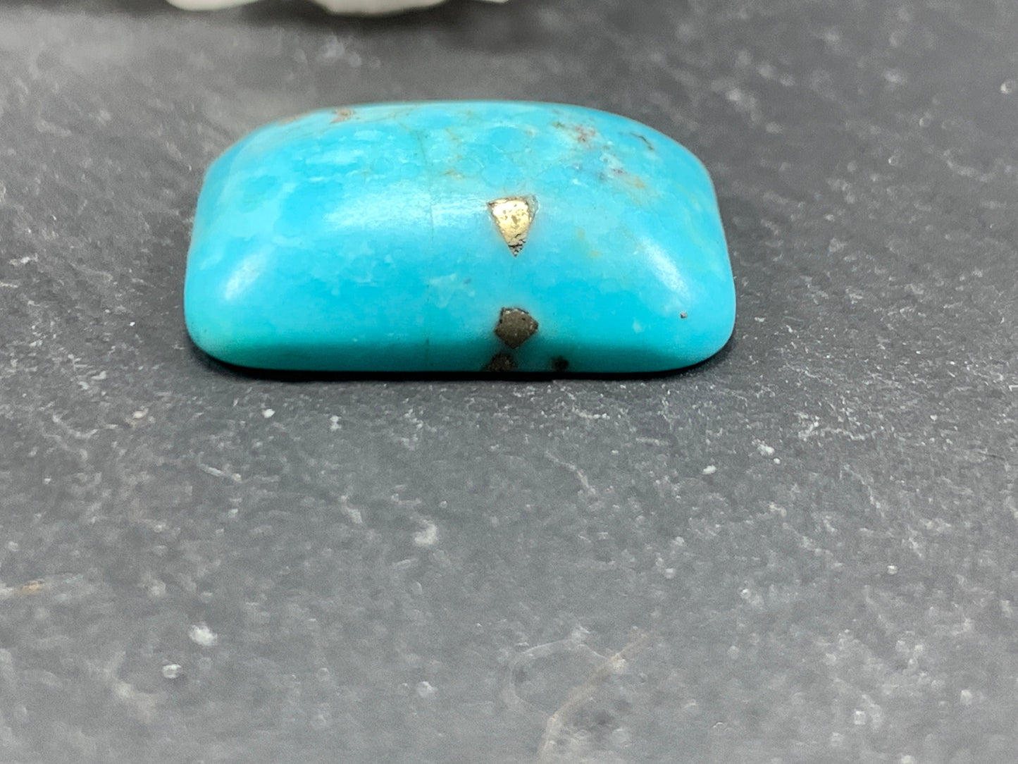 Turquoise rectangle 15x20mm cabochon