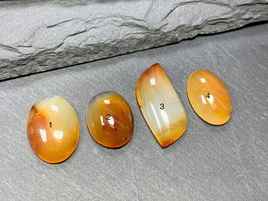 Carnelian cabochon
