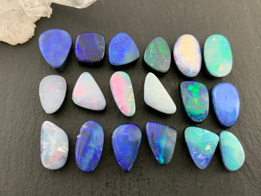 Australian Opal doublet cabochon
