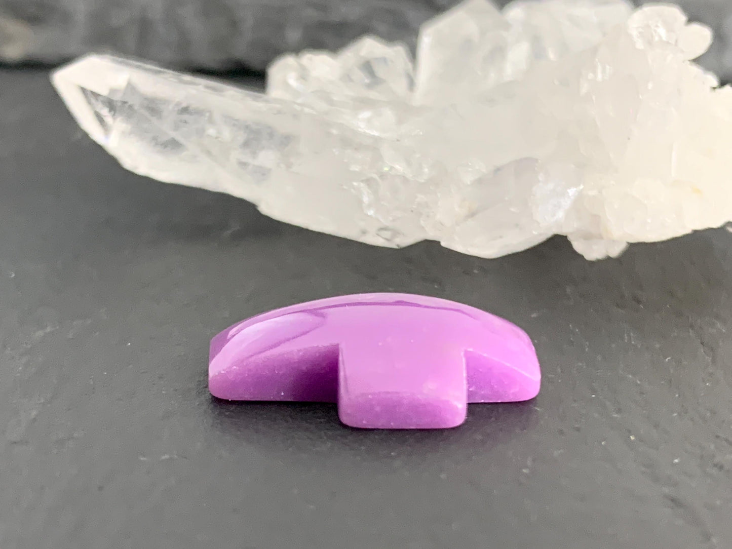 Phosphosiderite cross 12x16mm cabochon - Calibrated cabochons