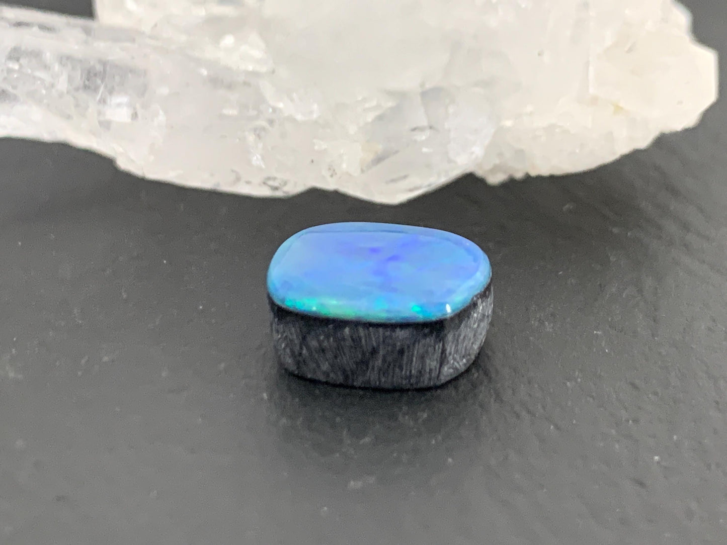Australian Opal Doublet 8x10x4.5mm cabochon