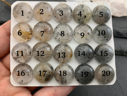 Super 7 round 15mm cabochon - Calibrated cabochons