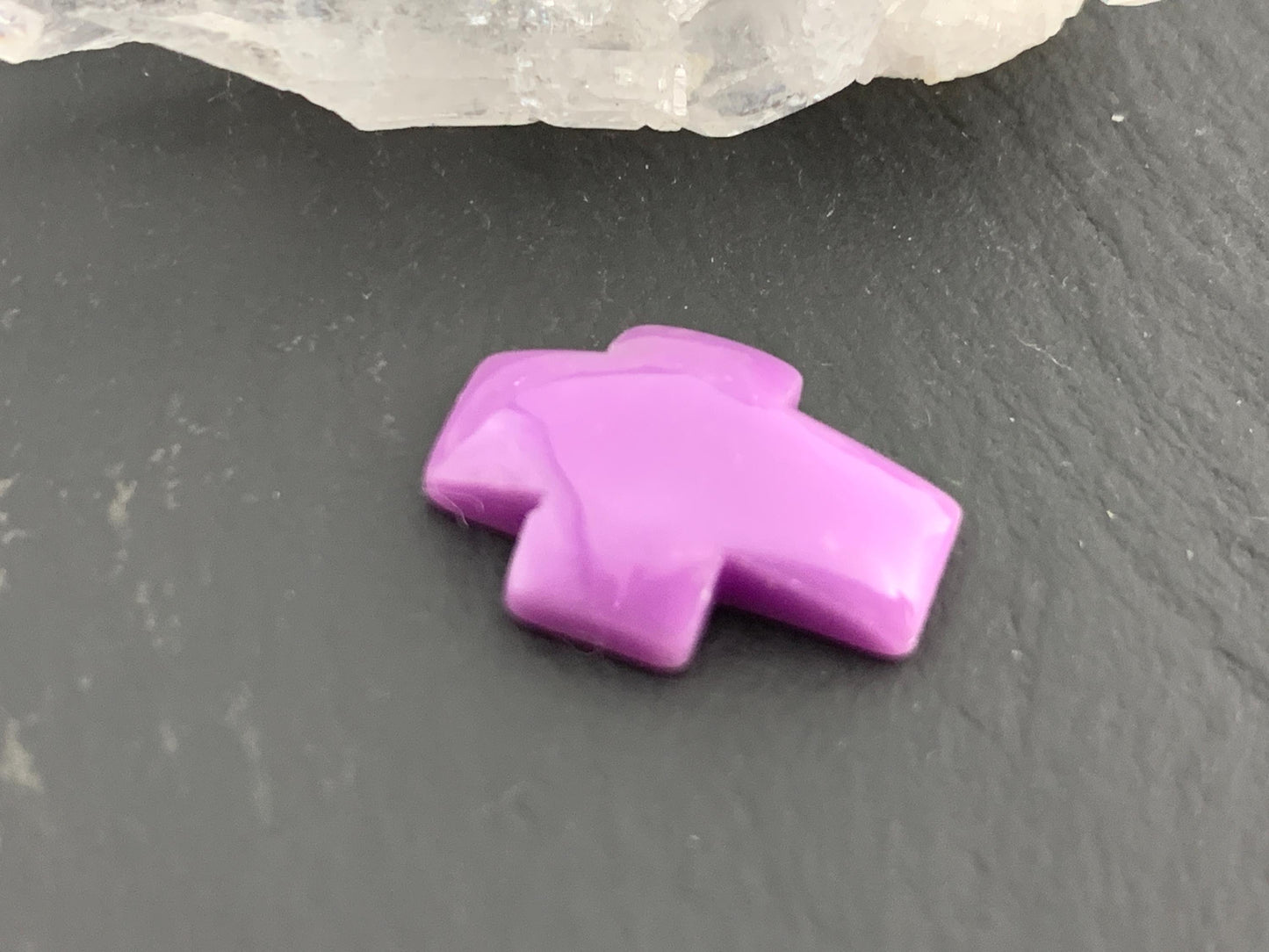 Phosphosiderite cross 12x16mm cabochon - Calibrated cabochons