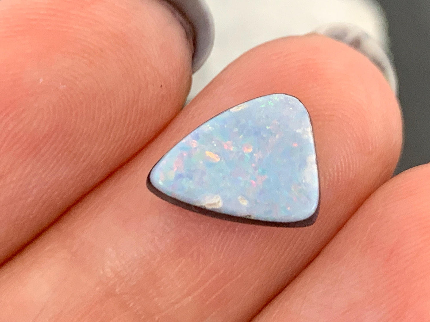 Australian Opal Doublet 8x11x3.5mm cabochon