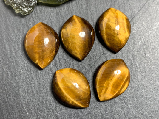 Tiger Eye miss asia 15x20mm Cabochon - Calibrated cabochons