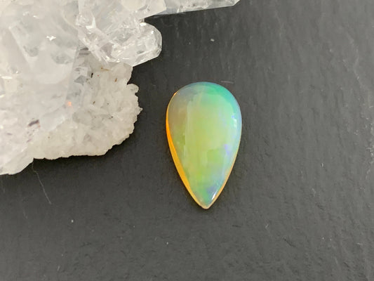 Ethiopian Opal 8x14x4mm cabochon
