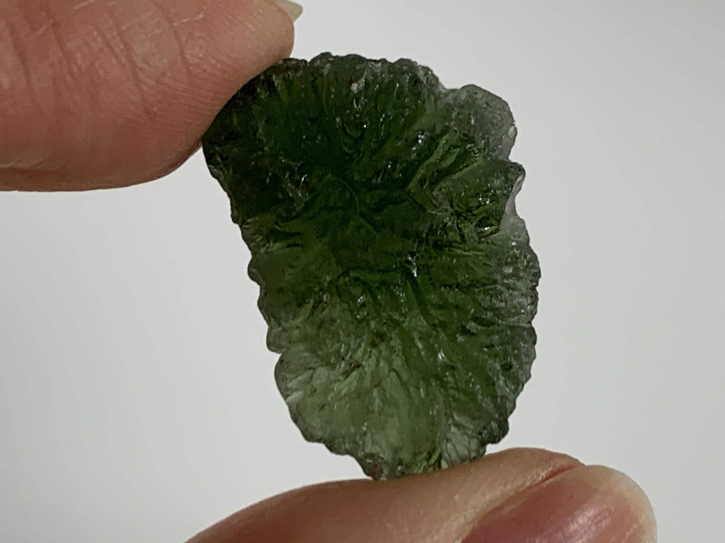 Moldavite Crystal: Natural Rough Stone (Czech Republic, 5.12g)