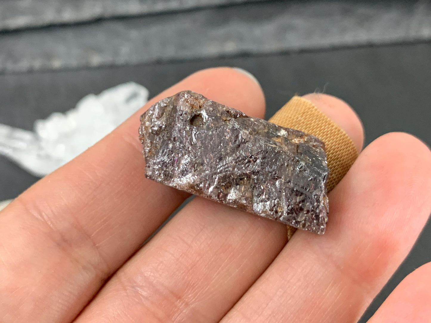 Raw Zircon 32x15x10mm from Tanzania - not drilled gemstone